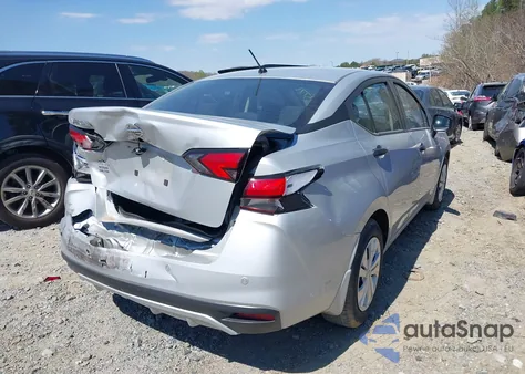 2022 Nissan Versa 1.6 S Xtronic Cvt из США, поврежденный, VIN 3N1CN8DV3NL842055